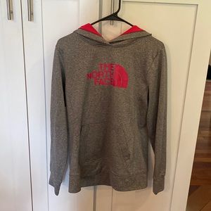 The North Face sweatshirt